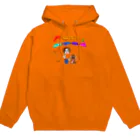 Pretty goodのロゴとキャラパーカ Hoodie