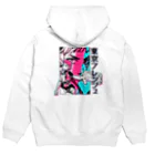 Tokyo Fresh Podcast Official ShopのTokyo Fresh Cyberpunk Hoodie Hoodie:back