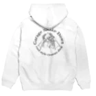 ガレージシェイクダウンのSD鬼っ子ブラック文字 Hoodie:back