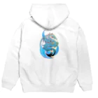 Ａ’ｚｗｏｒｋＳのBLUE DRAGON Hoodie:back