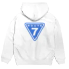 STRAYLIGHT SUZURI PXのROUTE7 Hoodie:back