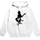 SHOP KazzBのギターを弾くネコ Hoodie