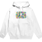 ココシマのグッズの「花番煎じ」 Hoodie