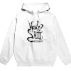 HOLYSHIT STUFFのHOLYSHIT BLACK LOGO パーカー