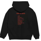 YESI BEATS STUDIOのHell on earth - album  PRINT ITEM Hoodie:back