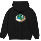 ONSTREETのLOVE＆Peace Hoodie:back