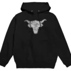 アルブ=ギヴェリの干支　牛　丑　白線 Hoodie