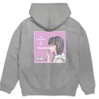 ほのるるのホノルルsmoking girl Parker Hoodie:back