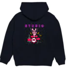 RR_collectionのRabbit Live パーカーの裏面