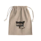 CHUNTANのPen-nya da-nya(シロクロ) Mini Drawstring Bag