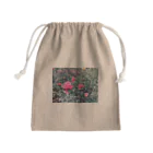 朔夜の薔薇艶 Mini Drawstring Bag