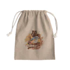 jun-hoshiのルリビタキ ♂ Mini Drawstring Bag