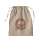 ムメモ／ムロヤママミのゆりかご-ピンク- Mini Drawstring Bag