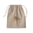 ウィンクの森のハロウィンな犬 Mini Drawstring Bag