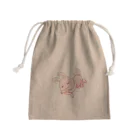 梅味のおねむりうさぎ Mini Drawstring Bag