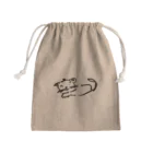 【本人】飯田屋さん【黙認】のブルーマオマオ Mini Drawstring Bag