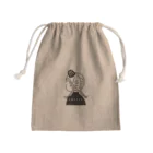 TAY COFFEE STANDのカヌレとコーヒー豆の三つ編みの女の子【Lou】ルーちゃん Mini Drawstring Bag