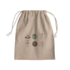 atelier_nemunokiのひといきつこうよ Mini Drawstring Bag