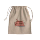 fragile×××のHappy Birthday fragile××× Mini Drawstring Bag