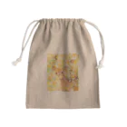 jamdehugのカムフラージュボンボン Mini Drawstring Bag