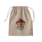 ドレメヒロコの久利悟飯 Mini Drawstring Bag