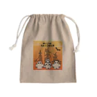 Bad Daddy at SUZURI のハロウィン 魔女シルエット Mini Drawstring Bag