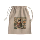 NECOSUIの花魅猫 Mini Drawstring Bag