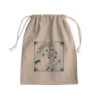 nucottesaicouののぞきぬこのお薬手玉♪ Mini Drawstring Bag