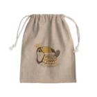 よふかしパーティーのオニオオハシパンケーキ(白) Mini Drawstring Bag