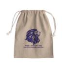 【COR LEONIS (LNS)】 無限の可能性への挑戦のCOR LEONIS　ブルー Mini Drawstring Bag