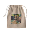 あっくす。の麺と猫　その② Mini Drawstring Bag