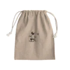 Hanasakuのはーとを追いかける赤ちゃん Mini Drawstring Bag