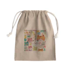 F2 Cat Design Shopのbeloved cats 002 Mini Drawstring Bag