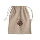 lblのフラワーヘアー Mini Drawstring Bag