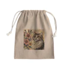 猫の世界のアールヌーボーな猫ちゃぁぁん Mini Drawstring Bag