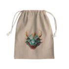 AsukaKotohaの邪気を払い金運と成功をもたらす青龍のお守り Mini Drawstring Bag