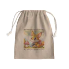 Wanderpaws-Tailsのきつねの冒険 Mini Drawstring Bag