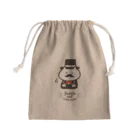 ぽんぽこショップのふむふむジェントル Mini Drawstring Bag