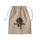 紫九商店 すずり店のチラホラ白髪ミニピン Mini Drawstring Bag