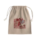 魚六のハードコアパンダ（イス＆蛍光灯） Mini Drawstring Bag