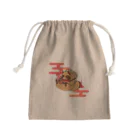 奈々菜の霞タヌキさん Mini Drawstring Bag