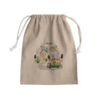 THE DOUBUTSU-ZOO SHOPのどうぶつーズ引っ越しセンタ Mini Drawstring Bag