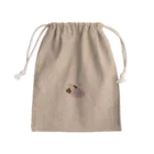 Flute Rabbitのバスフルートうさぎ Mini Drawstring Bag