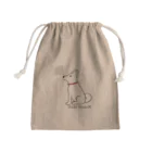 鈴神楽工房のうちの子ワンファイ 白和犬さん Mini Drawstring Bag