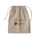 うちゅうじんのおみせのbe mine forever/赤 Mini Drawstring Bag