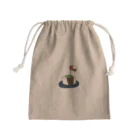 おぺんのおとうふ Mini Drawstring Bag