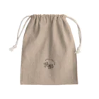 deisui_html_goodsのロゴ_黒文字_きんちゃく Mini Drawstring Bag