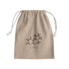 st_drop_laboratoryの煙草 ニコチンの化学構造式  Mini Drawstring Bag