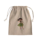 ぷいこのおみせのフラ★ガール Mini Drawstring Bag