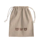 pocochan0326の3びきのくまさん Mini Drawstring Bag